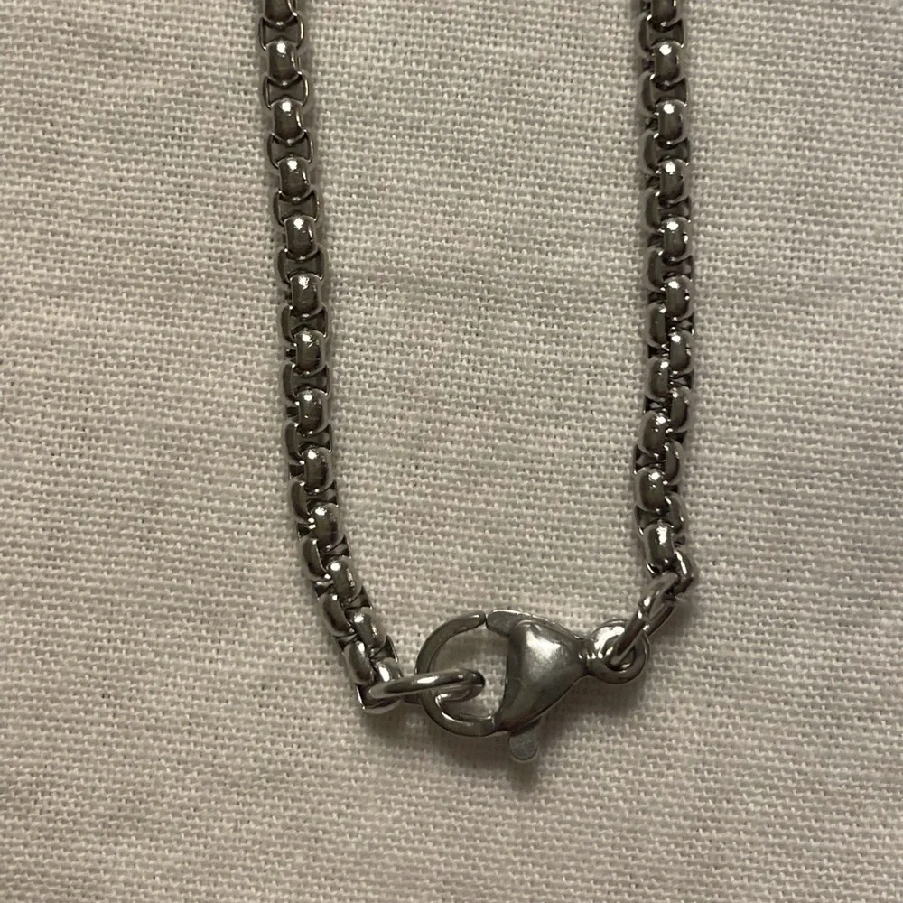 Nordic Viking Axe Necklace with Wolf & Bird